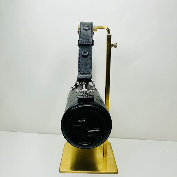 Gucci Blondie Mini Shoulder Bag Black Leather Adjustable Strap NIB $1,800 - Picture 11 of 14